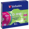 Lot de 5 CD 700MB RCP1.75E VERBATIM