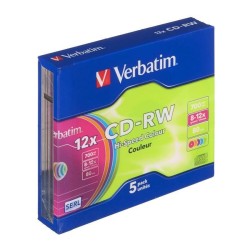 Lot de 5 CD 700MB RCP1.75E VERBATIM