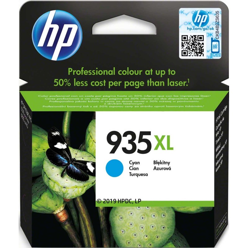 Cartouche d'encre HP 935 XL CYAN